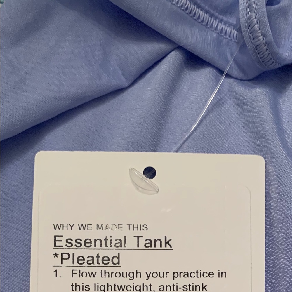 💗SOLD💗 NWT Lululemon Essential Pleated Tank 6 - Picture 12 of 12